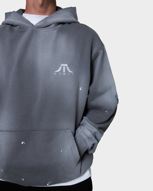 ATMIT PPF DISTRESSED HOODIE